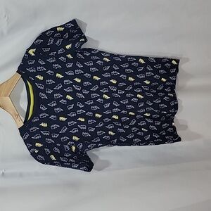 FREE with Purchase GEORGE Lightning Bolt Neon 100% Cotton Short Sleeve